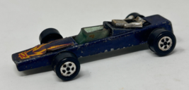 Vintage Topper Toys Johnny Lightning  Purple A J Foyt Formula 1 Diecast Car - $4.95