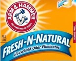 Arm &amp; Hammer Fresh-N-Natural Household Odor Eliminator, 12 oz. Boxes - £5.46 GBP