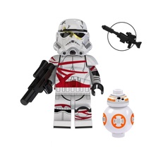 Night Trooper Stormtrooper Star Wars Minifigures Building Toy - £2.74 GBP