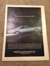 1965 Oldsmobile Jetstar 88 The Rocket Action Car Original Vintage VTG Auto Ad - £6.75 GBP