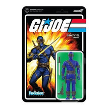 NEW 2022 Super7 G.I. Joe Snake Eyes (Recolor) ReAction Action Figure - £19.45 GBP