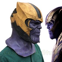 Endgame Thanos Mask Infinity War Avengers EndGame Costume Mask Handmade - $49.99