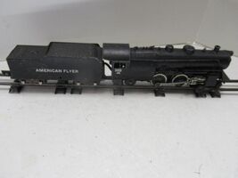 AMERICAN FLYER - POST-WAR  S GAUGE-302AC STEAM LOCO/TENDER- RUNS FINE- B2R - $1,127.31 MXN