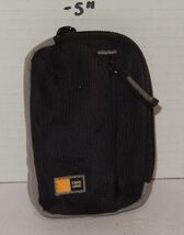 Case Logic black Orange Digital Camera Bag Case 5&quot; x 2&quot; Neoprene with be... - €12,85 EUR