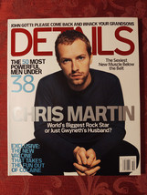 DETAILS magazine October 2004 Chris Martin Katie Holmes Fashion - £7.59 GBP