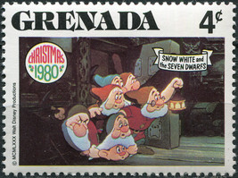 Grenada 1980. The Seven Dwarfs (MNH OG) Stamp - $3.99