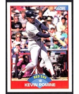 Boston Red Sox Kevin Romine 1989 Score Baseball #541 nr mt   - $0.50