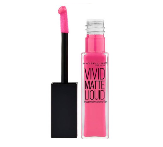 Maybelline Color Sensational Vivid Matte Liquid Lipstick #15 Pink Charge - $5.93