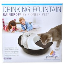 Pioneer Pet Raindrop Plastic Drinking Fountain - £21.53 GBP