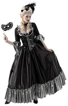Masquerade Ball Costume Queen Juniors 7/9 Halloween Dress Up Disguise Te... - £35.97 GBP