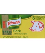 Knorr Pork Bouillon 6 Cubes 2.54 Oz (Pack Of 5 Boxes) - $54.29 CAD