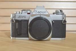 Stunning Canon AV1 (body only). Lovely condition. Great Beginner Camera. - £106.98 GBP