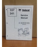 Bobcat 337, 341 Compact Excavator Service Manual Shop Repair Book 2 PN# ... - $82.78 CAD