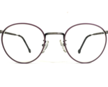 Vintage La Eyeworks Brille Rahmen TOTTO 403 425 Matt Grau Lila 43-20-130 - $55.57