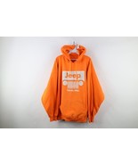Vintage 90s Jeep Motors Mens 3XL Distressed Spell Out Hoodie Sweatshirt ... - $1,098.54 MXN