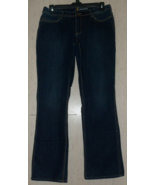 EXCELLENT WOMENS carhartt relaxed fit DARK DISTRESSED BOOT CUT JEANS  SI... - €32,44 EUR