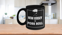 Garden State NJ =Pork Roll equals New Jersey Coffee Mug - £12.74 GBP