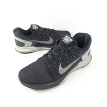 Nike Lunarglide 7 Flash Womens Size 7.5 H2O Repel Running Shoes Black 80... - £14.06 GBP