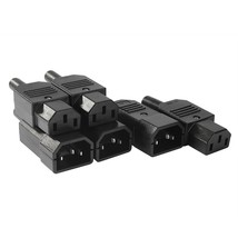 uxcell 3Pair AC250V 10A IEC C14 Male C13 Female, 3 Pins Terminals Inline Adapter - £17.57 GBP