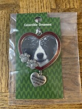 Collectible Christmas Ornament Frame &quot;ALL YOU NEED IS LOVE AND A DOG&quot;NEW... - £23.09 GBP