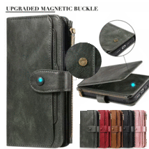 For iPhone 12 11 Pro Max Mini SE/8 Plus XS Case Soft Leather Flip Wallet Cover - £68.56 GBP