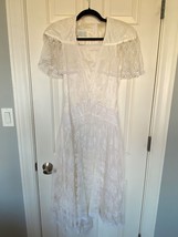 Jessica McClintock Gunne Sax Vintage Girls 5-6 Lace Victorian Prairie Dress - $55.00