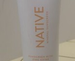 Native Sweet Peach and Nectar Mineral Sunscreen with Oxide SPF 30 5 oz - £7.25 GBP