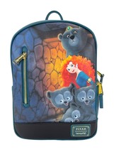 Loungefly Disney Pixar Brave Princess Merida &amp; Bears Mini Backpack New With Tags - £78.65 GBP