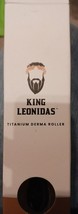 King Leonidas Beard Derma Roller pour hommes 030 mm Titanium Micro-Needl... - $9.90