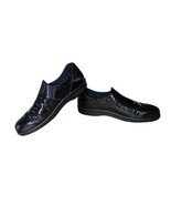 SAS Loafer Black Patent Snakeskin Tripad Comfort Wedge Shoe Women&#39;s Size... - $26.05 CAD