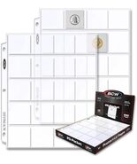 4 packs of 100 (400) BCW Card, Coin Or Slide 20-Pocket Top Load Pro Binder Pages - €115,68 EUR