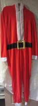 Santa Suit One Piece Pajamas Adult  - Fun - $14.20