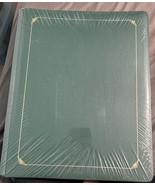 Creative Memories Old Style 12&quot; x 15&quot; Evergreen Green Album Gold Foil 15... - £35.51 GBP