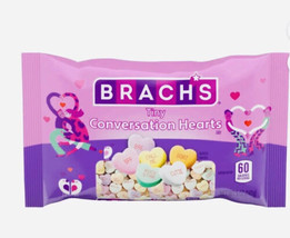 Brach&#39;s Tiny Conversation Hearts Candy  Bag, 5 Oz - £9.20 GBP