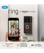 Ring Battery Video Doorbell (2024) – Wireless 1440p HD, DIY Install, Sma... - $663.66 CAD