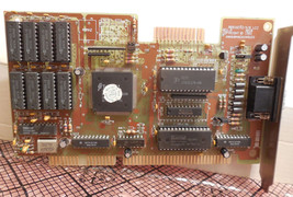 Vintage Trident Microsystems TVGA8900 1 Meg Isa Vga Card HNG8916CX248LC2 1991 - £44.20 GBP