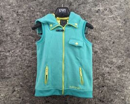 Burton Dryride Vest Women's Large Cyan Snowboard Ski Outdoor - $24.99