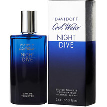 Cool Water Night Dive By Davidoff (Men) - Edt Spray 2.5 Oz - £41.01 GBP