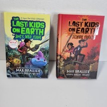 Lot of 2: The Last Kids on Earth Books  By Max Brallier  - £11.34 GBP