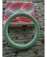 Vintage 1977 Avon Green Style Color Go Round Bangle Bracelet Jewelry - €16,96 EUR