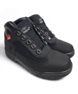 Timberland Helcor Black Leather Waterproof Field Boots Boys Sz 5.5 *NEED... - £19.61 GBP