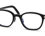 NEW TOM FORD TF5858-D-B 001 Black Eyeglasses Frame 49-21-145mm B39mm Italy - £150.51 GBP
