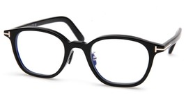 NEW TOM FORD TF5858-D-B 001 Black Eyeglasses Frame 49-21-145mm B39mm Italy - £149.74 GBP