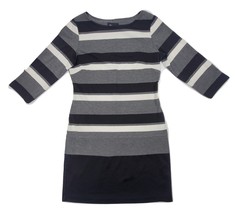 RN Studio by Ronni Nicole Knit Dress 3/4 Sleeve Striped Dress Women&#39;s Si... - £3.18 GBP