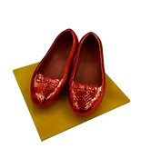 SDCC 2023 The Wizard of Oz Dorothy Ruby Slippers Resin Chrome Art Statue... - $75.99