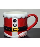Coca Cola Santa Suit Belt Coffee Cup Mug - £14.23 GBP