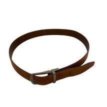 G. H. Bass &amp; Co. 11GH0218 Mens Belt 38 Camel Brown Genuine Leather Buckle - $19.68