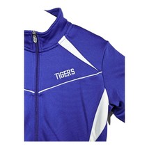 LSU Tigers Full Zip Team Cali Jacket Womens Small Purple Asics - $23.99