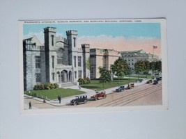 Wadsworth Atheneum Morgan Memorial Municipal Building Hartford CT VTG Postcard - £4.26 GBP