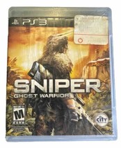 PS3 SNIPER &quot;Ghost Warrior&quot; VIDEO GAME PlayStation 3 - £5.40 GBP
